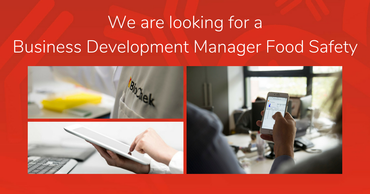 Job Vacancy: Business Development Manager Food Safety
